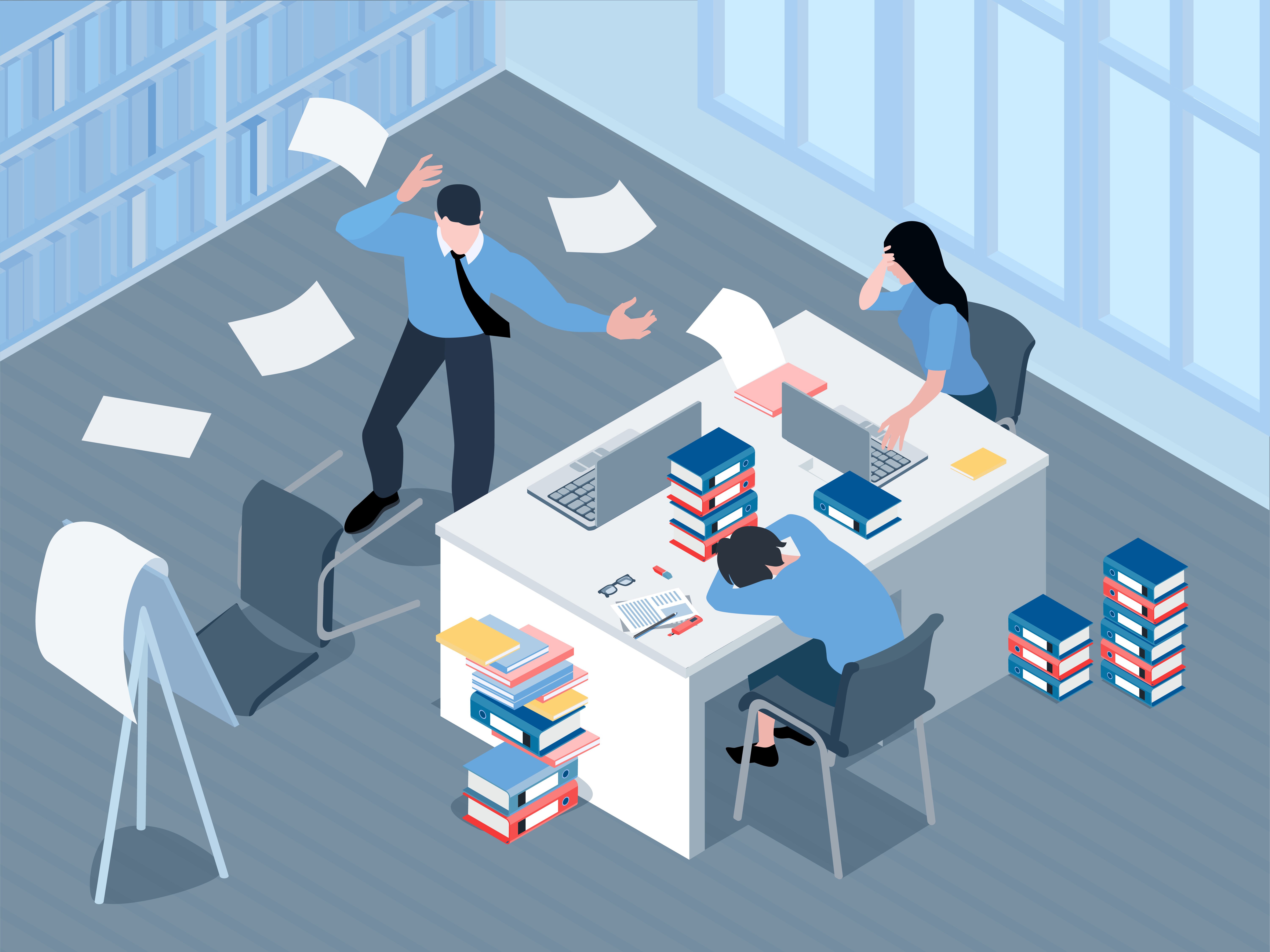 2110.i032.017.S.m005.c13.isometric business stress illustration